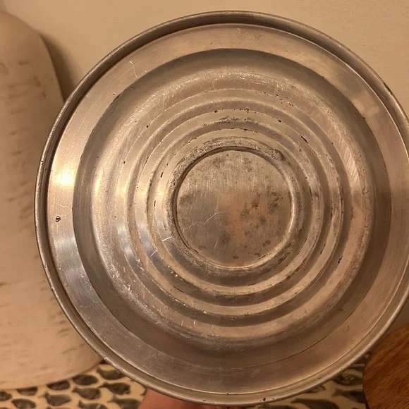 Vintage Aluminum Whistling Tea Kettle
Wood Handle - Picture 4 of 7